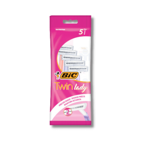 Rasoir Bic Twin Lady x5