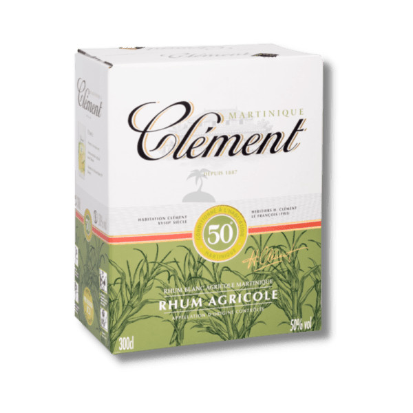 Rhum Blanc Agricole Clément 50° 200cl